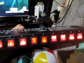 Product Review of DJ SCORPIO (DJS-99) - 10-Channel Power Switch Controller / Power Controller - (1-Year-Warranty) Audio Microphone Power Extension Controller from R**b 2