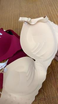 Product Review of combo 3 áo lót cúp trơn đệm 3 cm dành cho v1 nhỏ cúp A Nữ Áo Ngực Bra from W**4 1