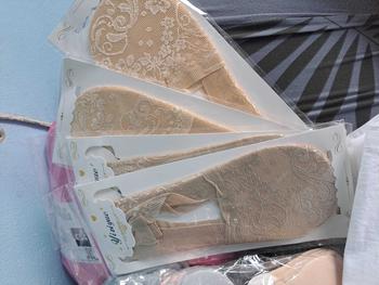 Product Review of (สั่งขั้นต่ำ3คู่)ถุงเท้าผู้หญิง ข้อสั้น ซ่อนขอบ มีซิลิโคนกันกัด ถุงเท้าสำหรับรองเท้าคัทชู Clothing เสื้อผ้า Lady Women from เ**ก 7** 0