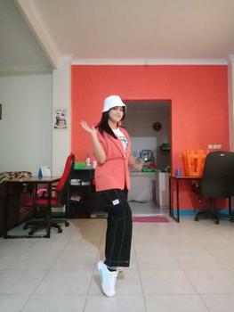 Product Review of HANDS UP - JINISO Cargo Baggy Celana Jeans Wanita Highwaist from N**u S**) 1