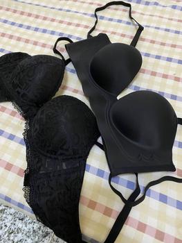 Product Review of Áo lót nữ su Nhung mềm đệm dày 5cm không gọng mặc được váy hở lưng voi M2. from T**u o**h 1