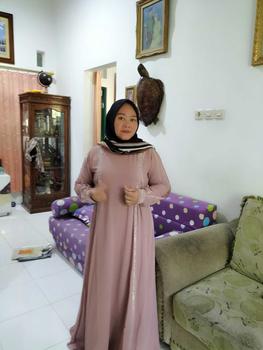 Product Review of Gamis dewasa random model d azhura butik kode C from s**o g**l 0