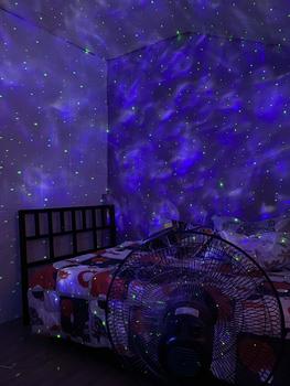 Product Review of USB LED Star Night Light Music Starry Water Wave LED Projector Light Bluetooth Projector Sound-Activated Projector Light Decor starry sky light from Y**i 1