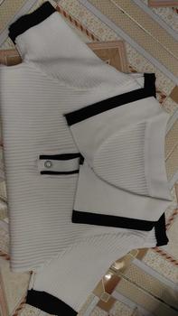 Product Review of Áo Polo, Phong Cách Phương Tây, Trông Trẻ Trung, Áo Thun ngắn Tay Dệt Kim Lụa Lạnh Dành Cho Nữ, Thời Trang Mới Mùa Hè 2024 Top Women from V**e 0