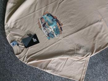 Product Review of BENIDSON Oversized Tshirt Cream Fun Holiday from ** ** ** I**♡ 1