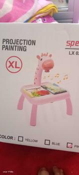 Product Review of Meja Belajar Projector Painting Meja menggambar Anak Mainan Furniture Edukasi Melukis Mewarnai Anak SPEEDS 025-3 from 🌺** 1