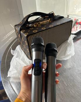 Product Review of loa karaoke sk 2039kèm 2 mic không dây mic sạc có quai sách tiện lợi Loa kệ sách Củ Loa Nghe Nhạc Kem from ** ** ** ** 0