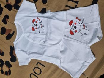 Product Review of 1 set 5 bộ ngắn tay cúc cheo ho bé sơ sinh 2-7 ký Trẻ sơ sinh Cotton  loại 1 Thoải mái Thoáng khí Mềm Cho Bé vải cotton , hàng sản xuất tại việt nam from M**️ 1