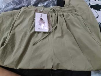 Product Review of Quần gió thun hack dáng baby cute xs15 Thoải mái Thoáng khí Mềm Nữ from K**u K**u 0
