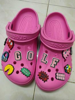 Product Review of #10 Crocs JIBZ เสน่ห์รองเท้า อุปกรณ์เสริม DIY สำหรับผู้ใหญ่และเด็ก ตกแต่งรองเท้าแตะ crocs สำหรับผู้หญิง crocs สำหรับผู้ชาย from g**🌷 2