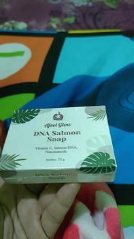 Product Review of [2 PCS ]SABUN GLOWING DNA SALMON AFEELGLOW Soap from U**1 2