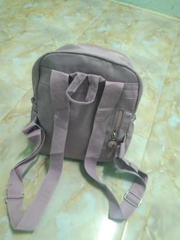 Product Review of (ส่งฟรี) กระเป๋าเป้ กระเป๋าสะพายหลัง ผ้าดี หลายช่องซิป(GC-121) from z**6 1