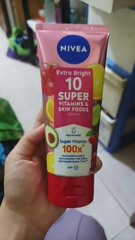 Product Review of NIVEA Body Care Package - Extra Bright 10 Super Vitamins + Shaveless Deodorant - Mampu  Mencerahkan Ketiak dan Melembutkan Kulit from 3**f 0