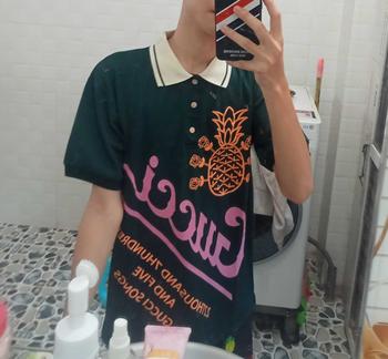 Product Review of ÁO POLO QUẢ DỨA CAO CẤP NAM QC HÌNH IN NỔI PL: 21 Menswear Cotton Menswear Cotton Ngắn Tay Có Cổ from B** q**t t** đ** g** 0