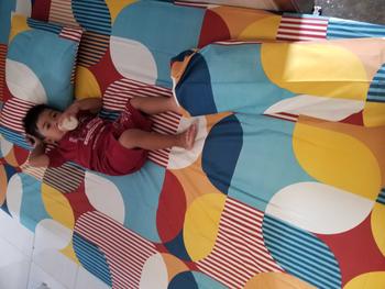 Product Review of AF Sprei Center SPREI BISA COD TINGGI 20 CM UK 120x200 160x200 180x200 Seprei SUDUT KARET SET SARUNG BANTAL DAN GULING from e**y 0