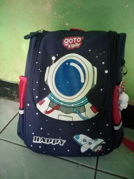 Product Review of Goto [COD] Kibby Tas Sekolah Ransel Backpack Anak Perempuan Waterproof Bag from 💜**🌟 0