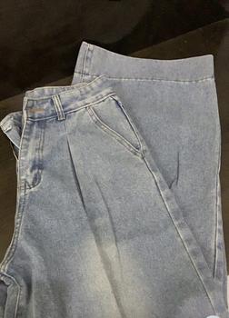 Product Review of Quần Jeans Ống Rộng Phong Cách Hàn Quốc KARA 498- Chất vải dày dặn, thoải mãi, dễ phối đồ from k**i 0