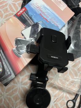 Product Review of (VJ) [MOXOM ORIGINAL] MOXOM MX-VS27 Strong Man Extendable Car Mount Holder 360 Rotating Car Windshield Dashboard Phone Holder from I**A I**L 1