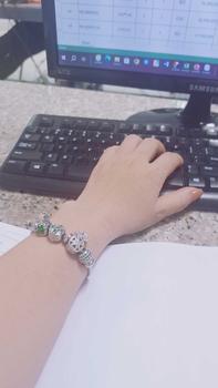 Product Review of [HÀNG BÁN CHẠY] Lắc tay charm kim tiền xanh ngọc lục bảo from P**g N**n C**g 0