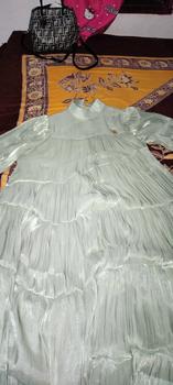 Product Review of SHELLASAUKIA DRESS RAYA Cut Meyriska Bisa COD Gamis Swiss Set Hijab shellasaukia ORi Muslim Wanita from a**4 0