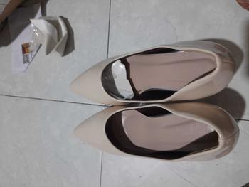 Product Review of Giày Cao Gót Nữ MŨI trơn Giày búp bê mũi nhọn nữ tính cao 5p và 7p - size 35 - size 40 mã Cotron Shoes from l**n v** v** 1