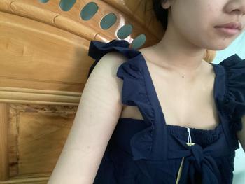 Product Review of Áo hai dây bèo cổ vuông Nana21 A2357 Nữ Women from G**g 0