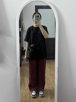 Product Review of Quần kẻ dáng dài trẻ trung năng động from L** 0