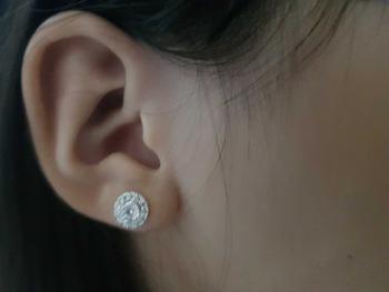 Product Review of QMJ STORE - Bông tai nữ bạc Nơ Tiểu Thư thời trang phụ kiện trang sức bạc 925 cao cấp from S**a 0