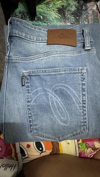 Product Review of Mc JEANS กางเกงยีนส์ผู้หญิง ขากว้าง ทรงไวด์เลค (Wide Leg) สียีนส์ฟอกอ่อน MFWZ223 from ป**น 0