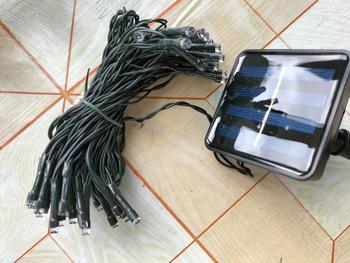 Product Review of Multicolor Solar String Lights Outdoor 100 LED Solar Powered Christmas Lights Waterproof Solar Fairy Box Set Decor Ornaments Decoration from s**y 2