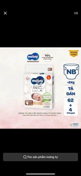 Product Review of Bỉm Moony Natural size NB63/S58/M46/L36/L38/XL32 cho bé from h**8 0