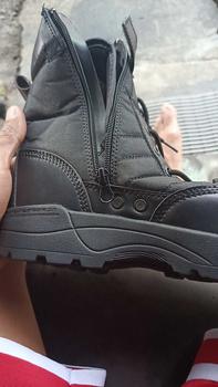 Product Review of 【Ready Stock】Men's Boots outdoor Martin Boots for Men Work Boots Side Zipper Motorcycle Boots Non-slip Shoes from 𝄞**𝄞 0