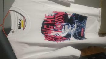 Product Review of T-Shirt | Kaos Band | Bring Me The Horizon V.4 Premium Cotton Combed 24s | baju distro pria  simple keren Nyaman Panjang Sablon from R**a 0