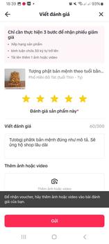 Product Review of Tượng phật bản mệnh theo tuổi bằng gỗ bách xanh (cao 12 ngang 9 sâu 6,5 cm) from h**g 0