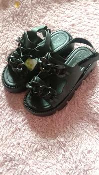 Product Review of Sandal Gunung Karet kekinian Motif Rantai Wanita Anti Slip Jelly Sendal from N**7 0