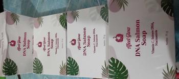 Product Review of [2 PCS ]SABUN GLOWING DNA SALMON AFEELGLOW Soap from U** j**t 0