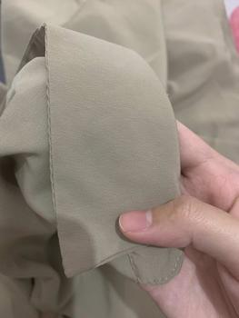 Product Review of SIVALI Minji Shirt | Basic Loose Office Shirt - Kemeja Wanita Kantor Atasan Baju Anti Kusut Panjang Tebal Polyester Silk Formal Oversize Formal Oversize Kerja Hitam Casual from d**o 0
