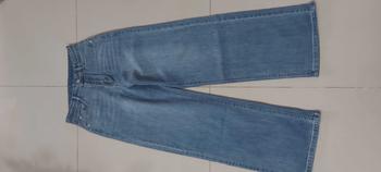 Product Review of Quần Jean Ống Rộng "Uri Jeans" Tulidu, Ống Đứng Rộng Chất Co Giãn Vải Cotton Jeans Cao Cấp [S90] from M**h 0