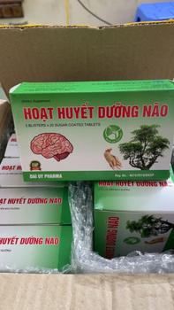 Product Review of Combo 5h Hoạt huyết dưỡng não. Giúp hỗ trợ giảm đau đầu, mất ngủ, tê bì chân tay.Giúp giảm các biểu hiện của thiểu năng tuần hoàn não. Hộp 5 vỉ, mỗi vỉ 20 viên bao đường. hoạt  huyết  dưỡng  não from N**n h** 1