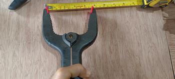 Product Review of Mitsushi 9" inch Nylon Spring Clamp Carpentry DIY Backdrop Clip Heavy Duty Soft Jaw Clamps Backdrop Clip Holder Woodworking from R**s 0