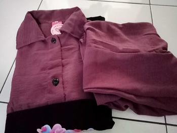 Product Review of Setelan Anak Berbie Bahan Crinkle Air Flow Kekinian // Setelan Anak Perempuan Terlaris Dan Viral Little Barbie Set Kids Lengan panjang Motif Fashion Lucu from I** S**i 0