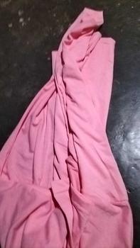 Product Review of Atasan V-Neck Jumbo Xxl Panjang / Kaos Polos Basic Vneck Panjang / T-Shirt / Atasan Pakaian Wanita Fit Oversize Soft Spandex from M**i 3