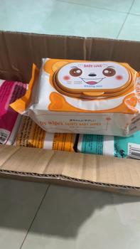 Product Review of Combo 10 bịch khăn ướt không cồn không mùi không đỗ lông cho bé from y**1 1