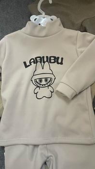 Product Review of [ Loại Đẹp ]  Bộ Zip Lông QC Giữ Nhiệt Cho Bé In Hình LaBuBu , An Toàn , Phù Hợp Với Thời Tiết Mùa Đông ,Size Từ 3 - 15 Kg  ( BÉ Dưới 3.5 Tuổi) from M** b** b**4 1