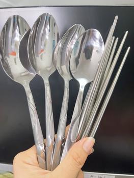 Product Review of Combo 4 Bộ Muỗng Đũa Inox Tiện Lợi An Toàn from N**6 0