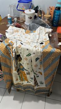 Product Review of FIT TO MAX LD 115 GROSIR DASTER SOMILA.ID TERBARU BUSUI CHIBI PT SERUT HOME DRESS BATIK from I**i 0