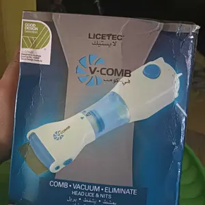 Sisir Kutu Rambut Elektrik V-comb Vacum Vacuum Terbaru Licetec