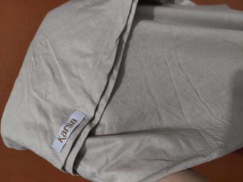 Product Review of Karsalabel Nara Pashmina Oval Kaos Rayon from N**♡ 1