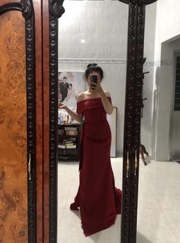 Product Review of Váy cúp body đuôi cá xẻ vây kèm bệt vai rời- Váy cưới, đàm cưới thiết kế đi bàn, chụp ảnh đơn giản, thanh lịch- H396 from L**i 1