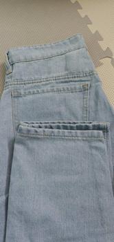 Product Review of Quần bò ống suông chất jean nam dáng baggy màu xanh đen xám phom rộng Menswear Denim Pants Có Túi Ong from L**a 2